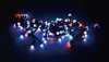 220v Outdoor LED anti-watercolor lamp round ball string flashing light Christmas day wedding bar community stage decoration lights