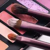 Spazzole di trucco set 12-Pieces Fondazione profilo di Concealer Blush dell'ombretto del labbro del sopracciglio di capelli sintetici (lilla) spedizione gratuita