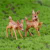 Artificiale Mini Cervo Sika Giraffa Fata Giardino Miniature Gnomi Muschio Terrari Figurine artigianali in resina Decorazione della casa Micro terre9245488