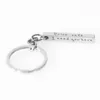 Keyring " drive safe i need you here with me " Pendant Necklace Keychain Key ring Gift for Friend Drivers Party Favor