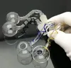 Platta trådkula Burning Pot grossistglas Bongs Glass Hookah Pipe Accessories