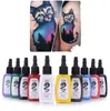 Hurtownie-10 SZTUK / zestaw Kolory Bright Lasting Complete Tattoo Tharth Pigment Kit Brwi Lip Henna Truck Makeup Ink do tatówek