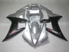 7gifts 야마하 용 페어링 키트 YZF R1 2002 2003 블랙 실버 페어링 세트 YZF R1 02 03 VB57