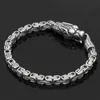 2021 tennis men stainless steel nordic viking odin wolf dragon king chain amulet bracelet -23cm