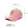 Wholesale-VORON men women Pineapple Dad Hat Baseball Cap Polo Style Unconstructed Fashion Unisex Dad cap hats