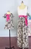 Mommy And Me Dresses Family Matching Clothes Mother And Daughter Dresses Family Matching Clothes Kids Parent With Waistband Printed Dresses