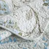 Kvalitet Printed BedSpread Quilt Set 3pc Quilted Sängkläder Bomulldukar Sängkåpa inklusive kuddväska King size Coverlet Blanket