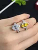 Fashion Real 925 Sterling Silver Pear Ring for Women Fashion Drop Water Cz Stone Ring Jewelry N551694925