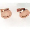 Luxury Cufflink 1 par rostfritt stål manschett ärmmän Men039s manschettknappar god kvalitet åtton fransk manschett länk3295726