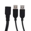 USB 20 A Male to USB Female 2 Double Dual USB Female Splitter Extension Cable HUB Charge5407538