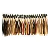 100 TABLEAU D'ANNEAU DE COULEUR de cheveux humains pour extensions de cheveux 46 couleurs différentes avec mélange de couleurs ombrées color6917466