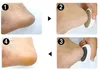 Nouvelle santé beauté usage domestique soins de Massage ovale forme d'oeuf pédicure fichier de pied Pe oeuf callosités cuticules dissolvant soins des pieds