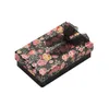 꽃 꽃 목걸이 귀걸이 반지 상자 5 * 8cm 보석 상자 종이 보석 선물 상자 멀티 컬러 보석 주최자 GA59