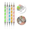 Kit professionnel d'art des ongles ensembles manucure soins des ongles parure outils complets pour les ongles traitements Salon peinture outils de stylo de pointage