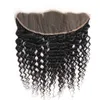 Wholesale Brazilian Peruvian Malaysian Deep Wave Human Virgin Hair Vendors Weave Bundles With Lace Frontal Closure Hair Extensions Wefts