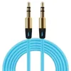 3.5mm AUX Audio Cables Male To Male Stereo Car Extension Audio Cable For MP3 Bluetooth Speaker No Package