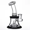 Verre Banger Hanger Nail Verre Bongs Dab Rigs Plates-formes pétrolières Bécher Pomme de douche Bubbler Conduites d'eau 033