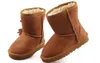 Hot SALE New Real Australia 528 High-quality Kids Boys girls children baby warm snow boots Teenage Students Snow Winter boots DORP shipping