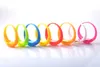 Led Clignotant silicone Bracelet Light Up Bracelet Bracelet Sangle Bande Night Club Activité Party Bar Disco Cadeau De Noël FAST SHIP