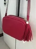 Modeontwerper tas Marmont Soho portemonnee lederen schoudertas dames kwastje crossbody cameratas bakken portemonnee hoge kwaliteit