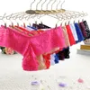 Wholesale Women Lace panties Low Waist sexy Briefs Underwear hollow Intimate Panty New Fashion Young Girl Tangas 7colors