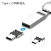 Ultra Mini Type-C OTG till USB 2.0 Adapter för mobiltelefon Tablet USB Cable Flash Disk