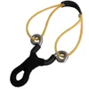 Professional Slingshot Catapult aço inoxidável Sling tiro poderoso poderoso com Rubber Band Outdoor Sports Caça Tiro