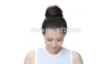 New Queen Peruca Styling Tools Synthetic Fake Hair Bun Hair Chignons Roller Hepburn Hairpiece Clip in Buns Toupee for Women