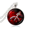 Argento Zodiaco Collana Pesci Ciondolo 12 Costellazione Segno Capricorno Gioielli Astrologia Cancro Gioielli Regalo di Compleanno per Amante Migliore Amico