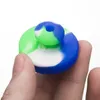 Universal Color Color Silicone Carb Cap UFO Kopuły Akcesoria do palenia na szklane rury wodne, platformy olejowe DAB, paznokci kwarcowy