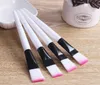 Single White tip Foundation brush Synthetic Tapered foundation makeup brush, Artist Beauty Foundation Brush with OPP bag