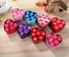 6 pcs/set Rose Soap with Heart Shaped Gift Box Bath Rose Soap Flower For Birthday Wedding Valentine's Day Love Gift Wedding Decoration