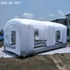 La più nuova mini cabina di spruzzo gonfiabile portatile stazione di lavoro mobile tenda per verniciatura auto per la vendita e il noleggio Made in China