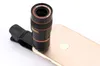 8X Zoom Telescope Lens Telephone Lens unniversal Optical Camera Telephoto phone len with clip for Iphone Samsung LG HTC Sony Smartphone LLFA