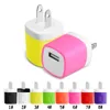 5V/1A NOKOKO Travel Power Adapter Home Wall Charger Charging Plug for iPhone Samsung Huawei Moto Nokia Universal Charging Charger No Package