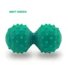 Fashion yoga peanut ball point massage double ball stress relief foot body massager tool spikey fitness exercise balls