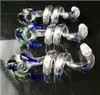 Spiraal Dragon Head Shape Glass Burning Pot Groothandel Bongs Oliebrander Pijpen Waterleidingen Glazen Pijp