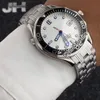 새로운 212 30 41 20 01 001 Blue Bezel Black Dial 007 한정판 Miyota 8215 자동 남성 시계 스테인리스 스틸 시계 B366D4337M