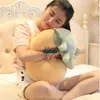 Dorimytrader Lovely Realistic Fruit Cartoon Pineapple Plush Pillow Stuffed Soft Strawberry Cushion Toy Sofa Decoration Gift DY61931