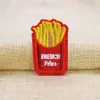 DIY Fries Patches för Clothes Iron Broderad Patch Applique Iron On Patches Sewing Tillbehör Badge Stickers för Klädpåse