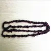 8 milímetros Natural Garnet Colar Handmade cavacos soltos Beads Para fazer jóias de 34 polegadas 1Pcs