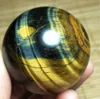 150g Natural blue yellow mixed tiger eye crystal ball tiger eye quartz shpere Healing Reiki for home decoration