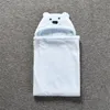 새로운 산호 벨벳 만화 신생아 아기 침낭 아기 소년 수면 자루 유아 Swaddle 담요 부드러운 플란넬 소녀 sleepsacks