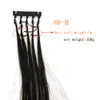 Second Generation Of 6D Hair Extensions Natural Color 14 inch to 26 inch 10A Virgin Brazilian Human Hair Extensions 2019 New arrival