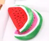 Plush zipper pencil bags for schools fruit pen pouch fashion lady makeup bag cosmetic holder cute kids coin purse