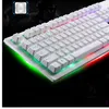 Wired USB PC Gamer Suspension Mechanical Feel Keyboard And Mouse Set Photoelectric Laptop Computer Backlit Keyboard