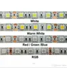 LED Strip Light 12 V SMD3528 5050 5630 300ED Waterproof wstążka do elastycznej taśmy Home Bar Decor Lampada LED 5M / ROLL RGB