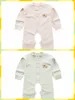 6 Takım Bebek Pijama Setleri Pamuk Baskı Pijama Suits Toddler Bebek Rahat Uzun Kollu T-shirt + Pantolon Yenidoğan Giysileri A666-1