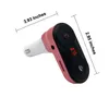 Hands Gratis Bluetooth-bilmonteringssats C8 FM-sändare Modulator Billaddare AUX Hands Free Music Mini MP3-spelare SD USB LCD 70PCS / Lot