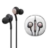Super bass fone de ouvido com fio de alta qualidade no ouvido earbud com microfone e botão de controle de volume fones de ouvido para samsung para lg